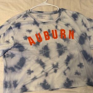 Auburn Tigers Blue Ombre Women's Tee